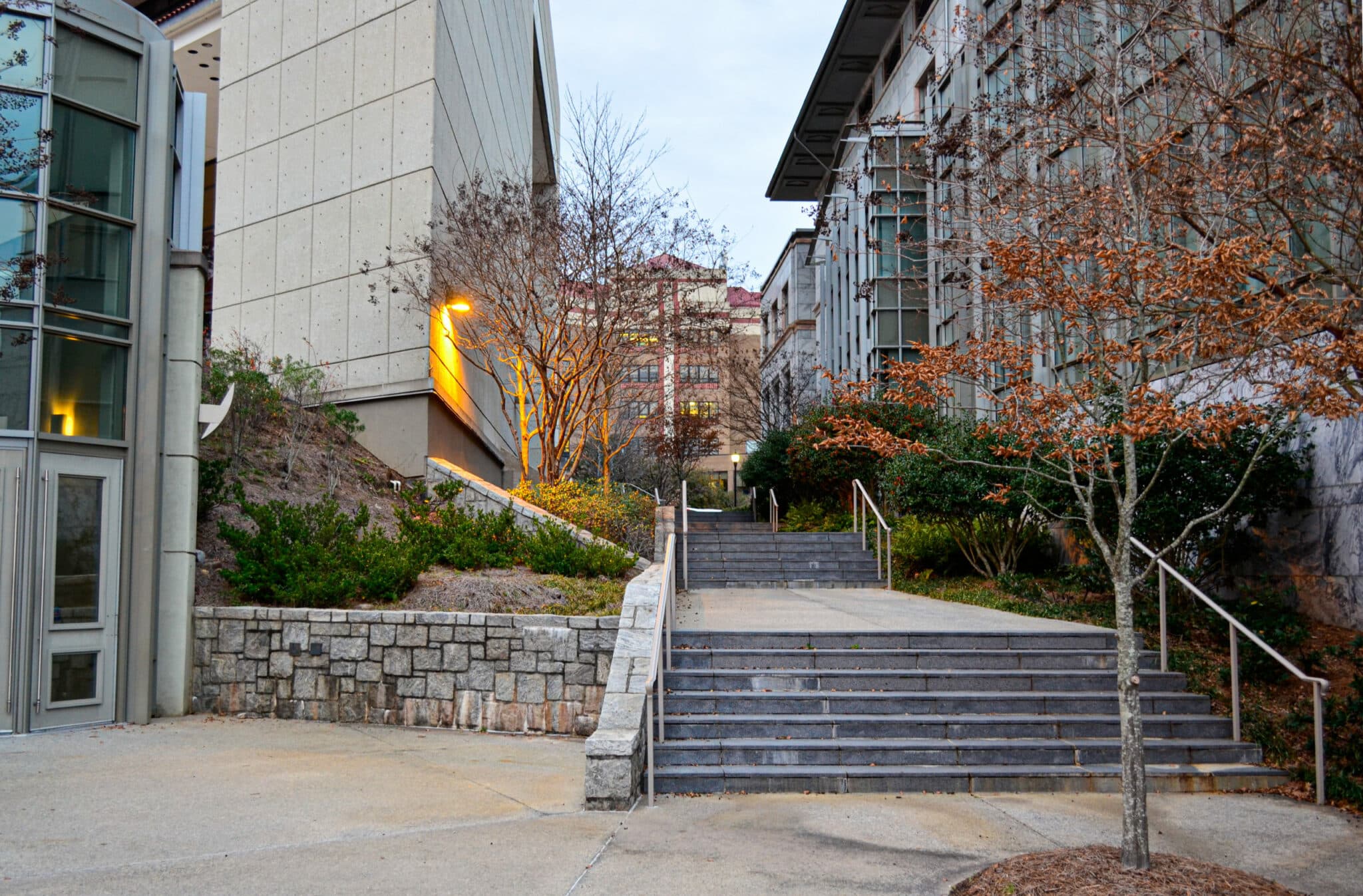 Emory University Buildings Alley Way