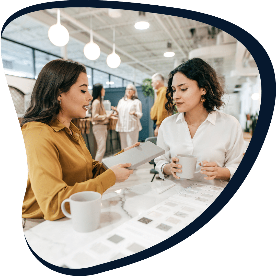 career coach teaching career skills