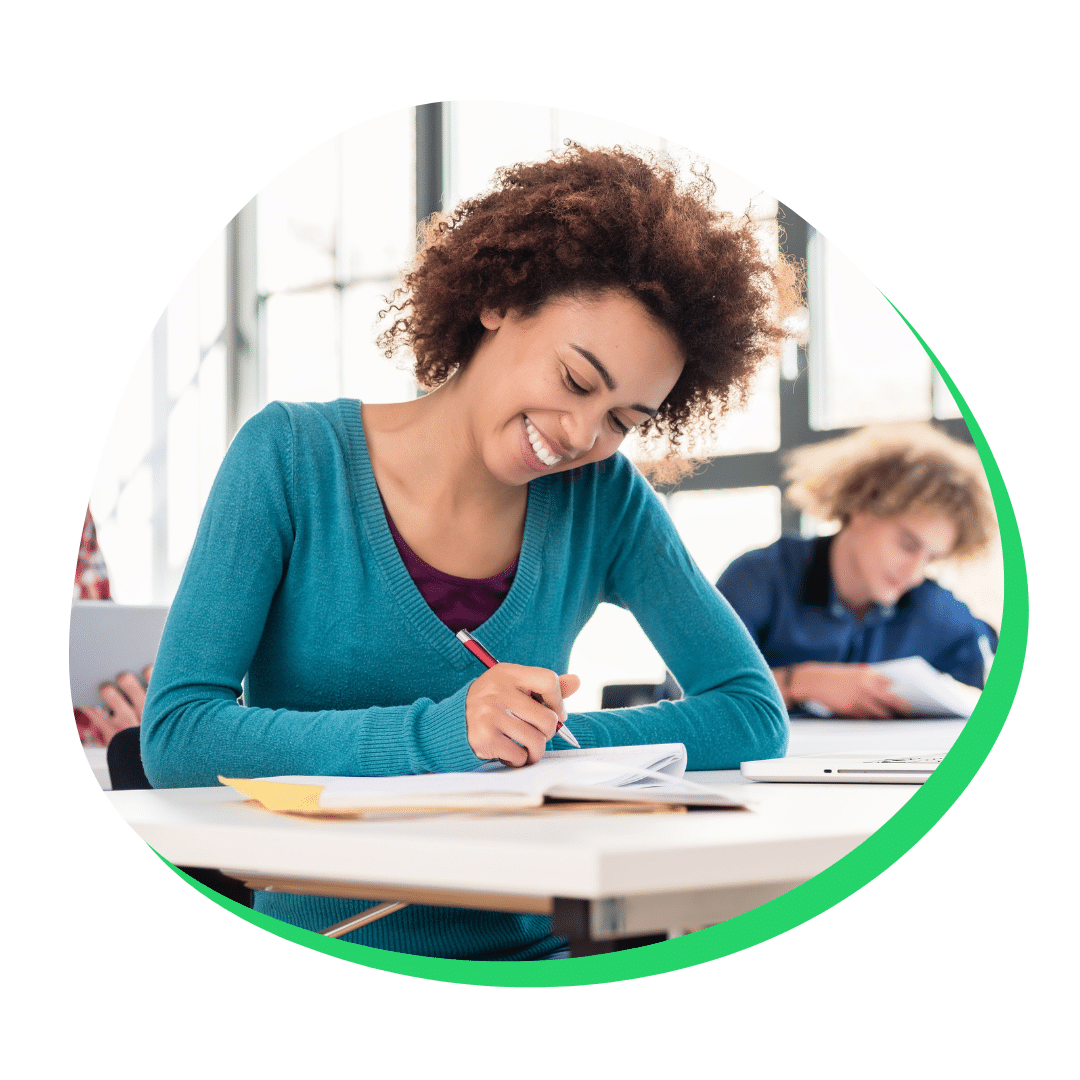 High school student writing UC personal insight question responses