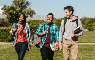 College students who went through the college application process