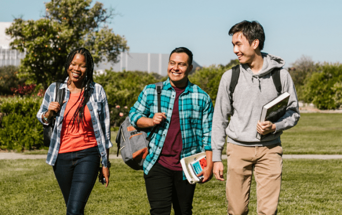 College students who went through the college application process