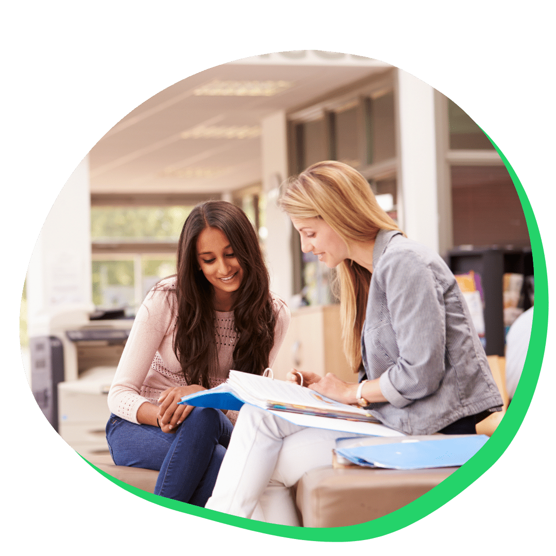 connecting with mentors to seek guidance and support