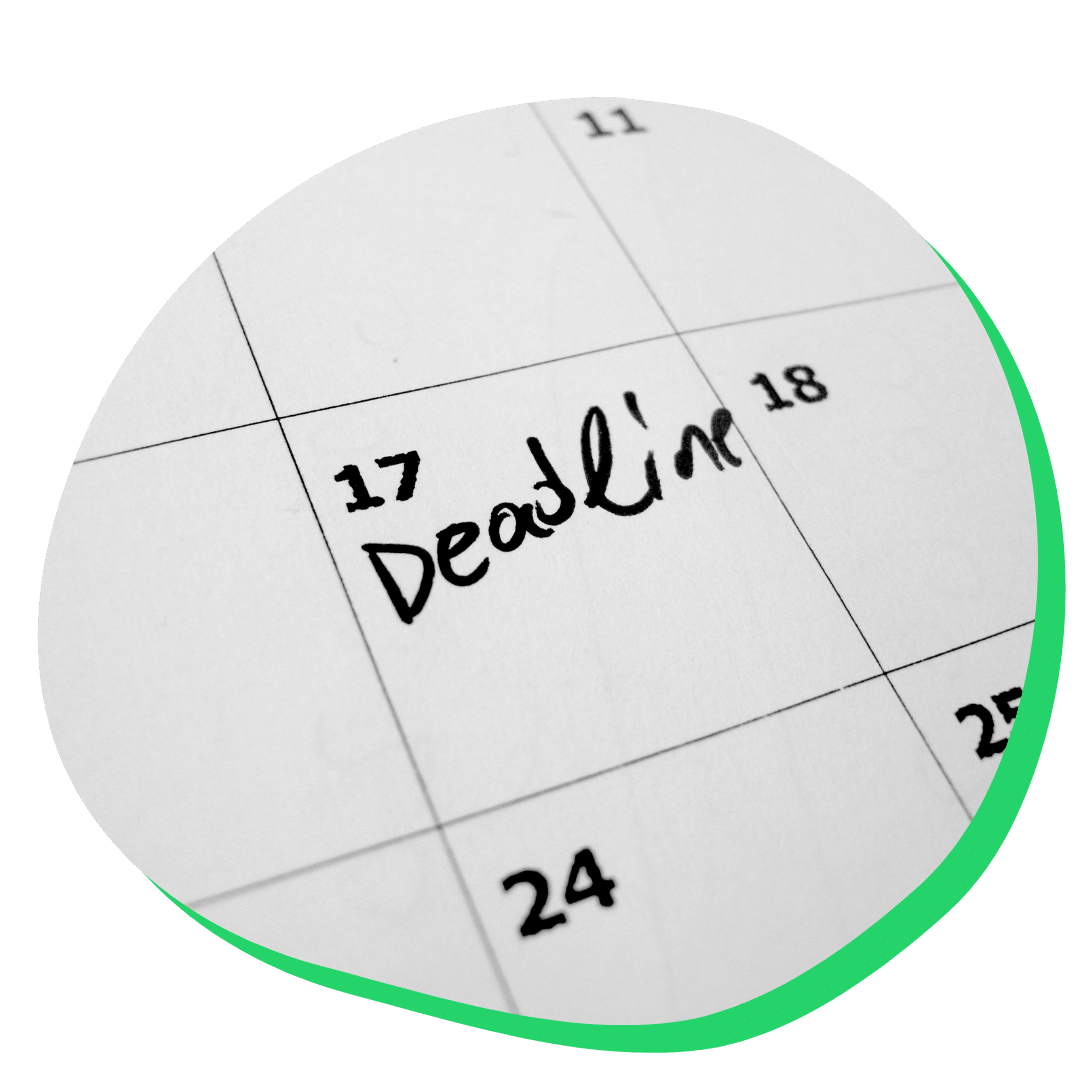 College application deadline