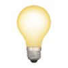Light bulb emoji
