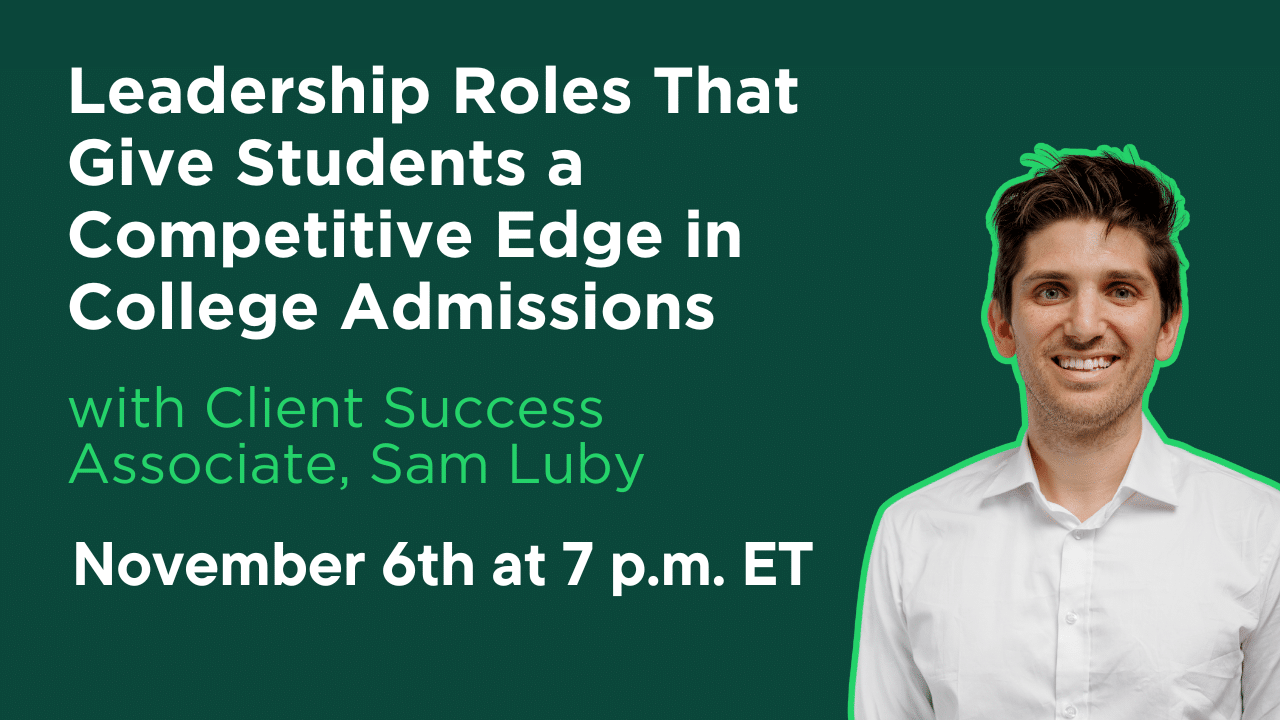 Leadership Roles That Give Students a Competitive Edge in College Admissions