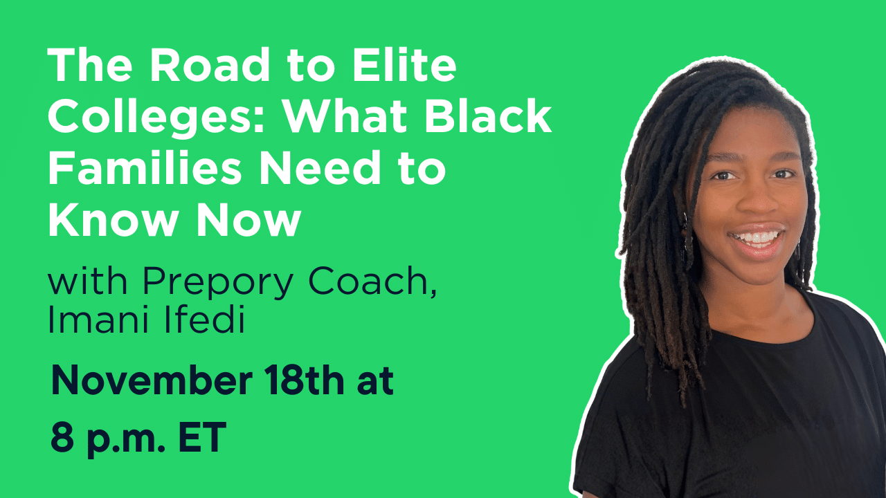 The Road to Elite Colleges: What Black Families Need to Know Now