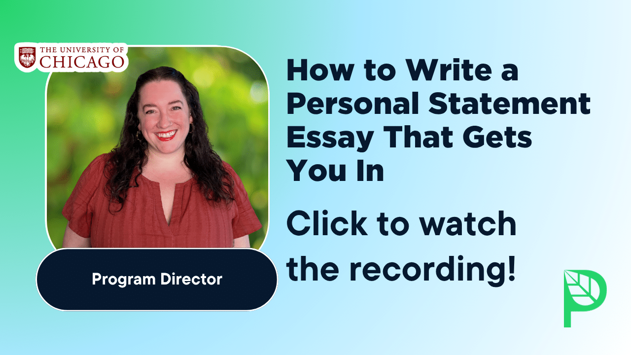 How to Write a Personal Statement Essay That Gets You In