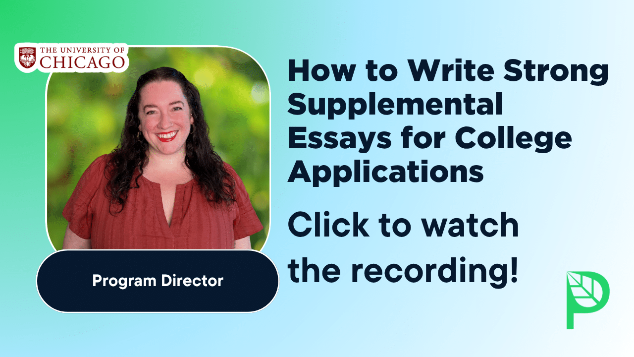 How to Write Strong Supplemental Essays for College Applications